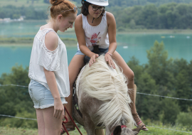 Balade à poney Lac d'Aiguebelette