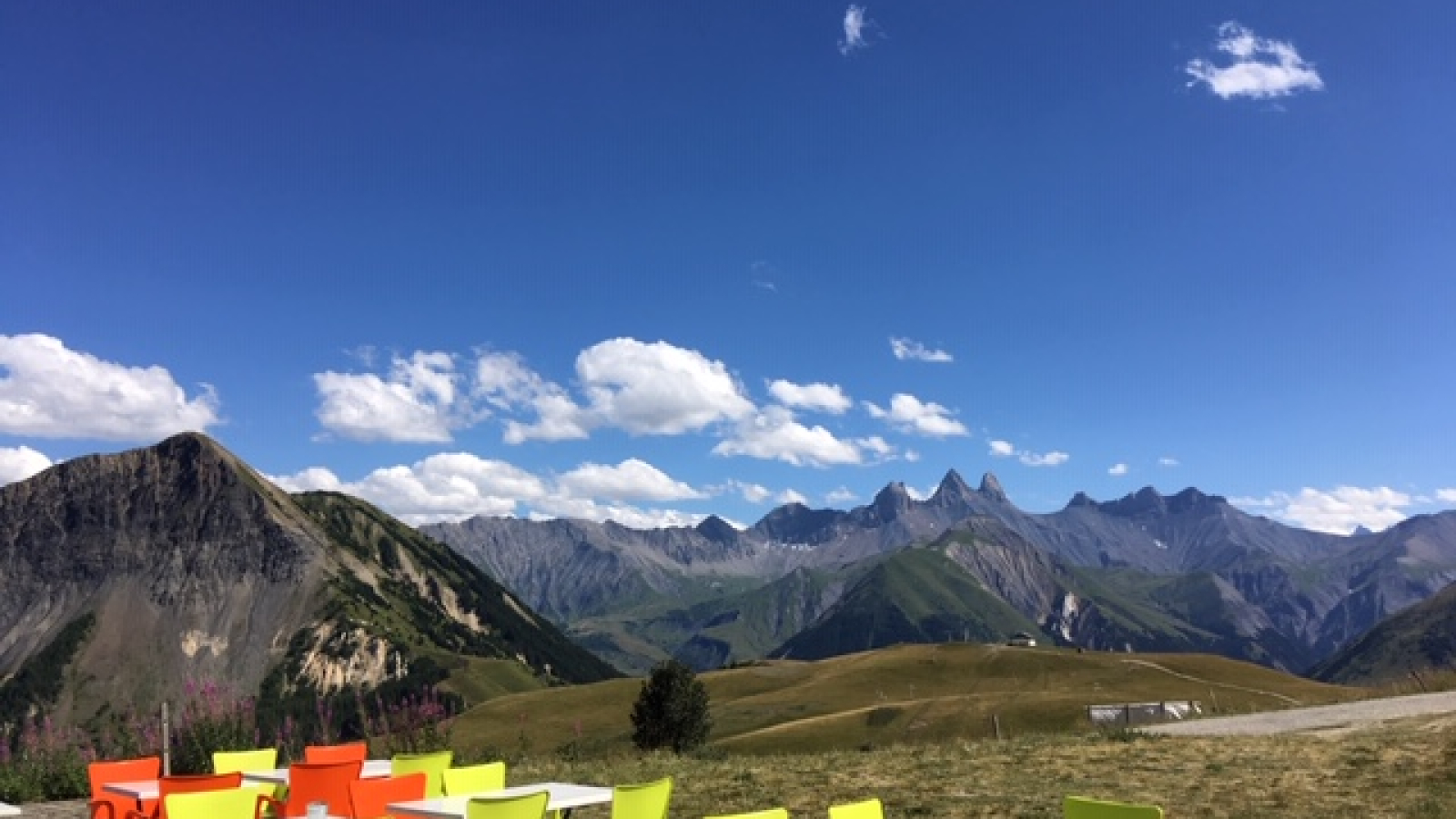 La terrasse des aiguilles