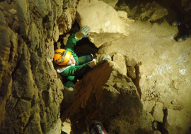 spéléologie dans l'Ain