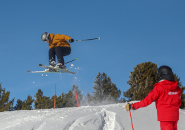 Initiation au ski freestyle avec l'ESF