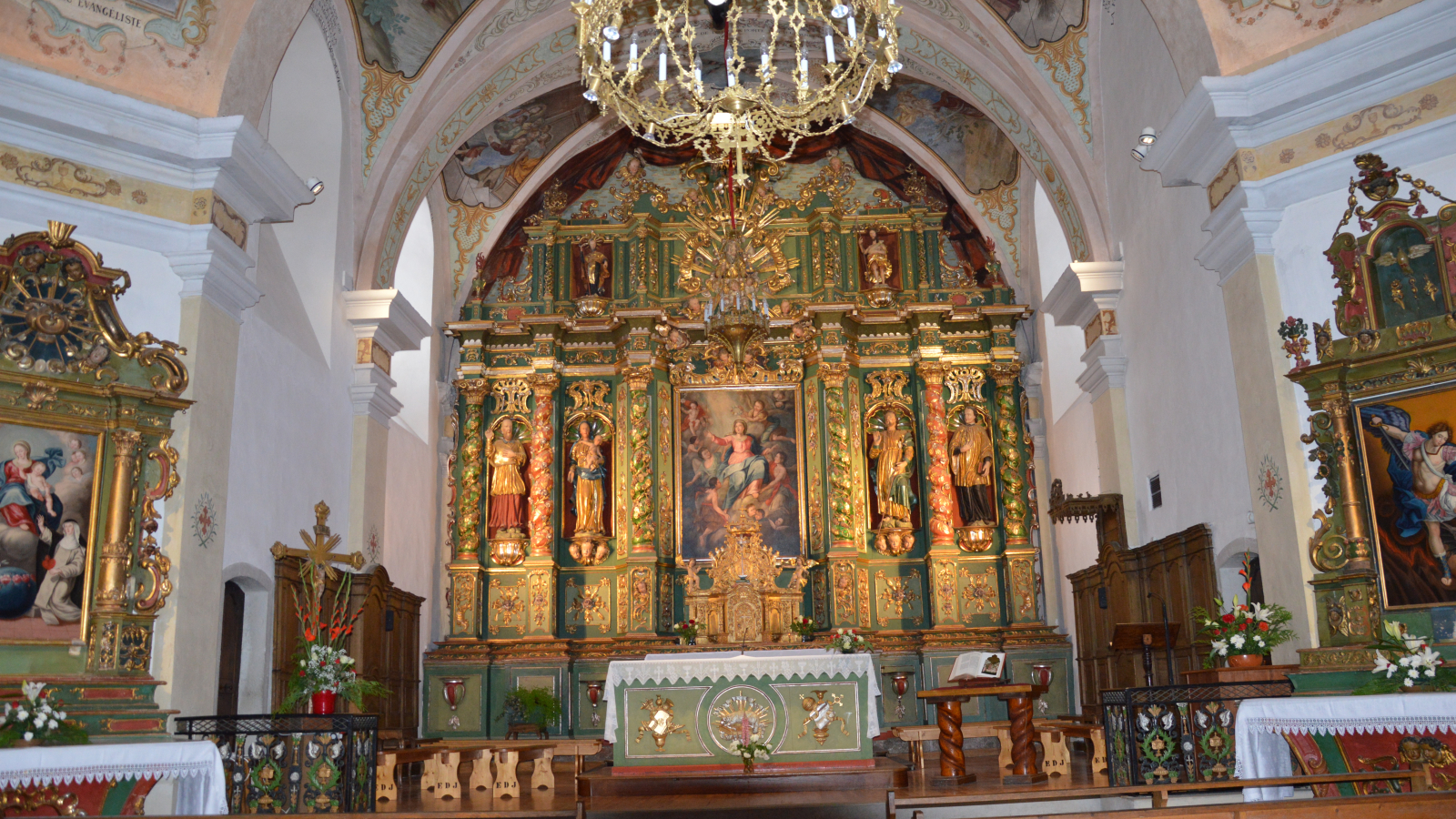 The altarpiece