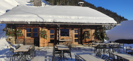 terrasse en hiver