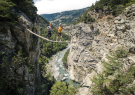 Via ferrata outing in Aussois