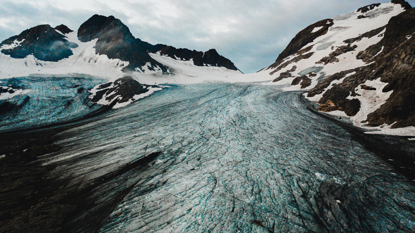 Pic de l'Étendard et glacier de Saint Sorlin