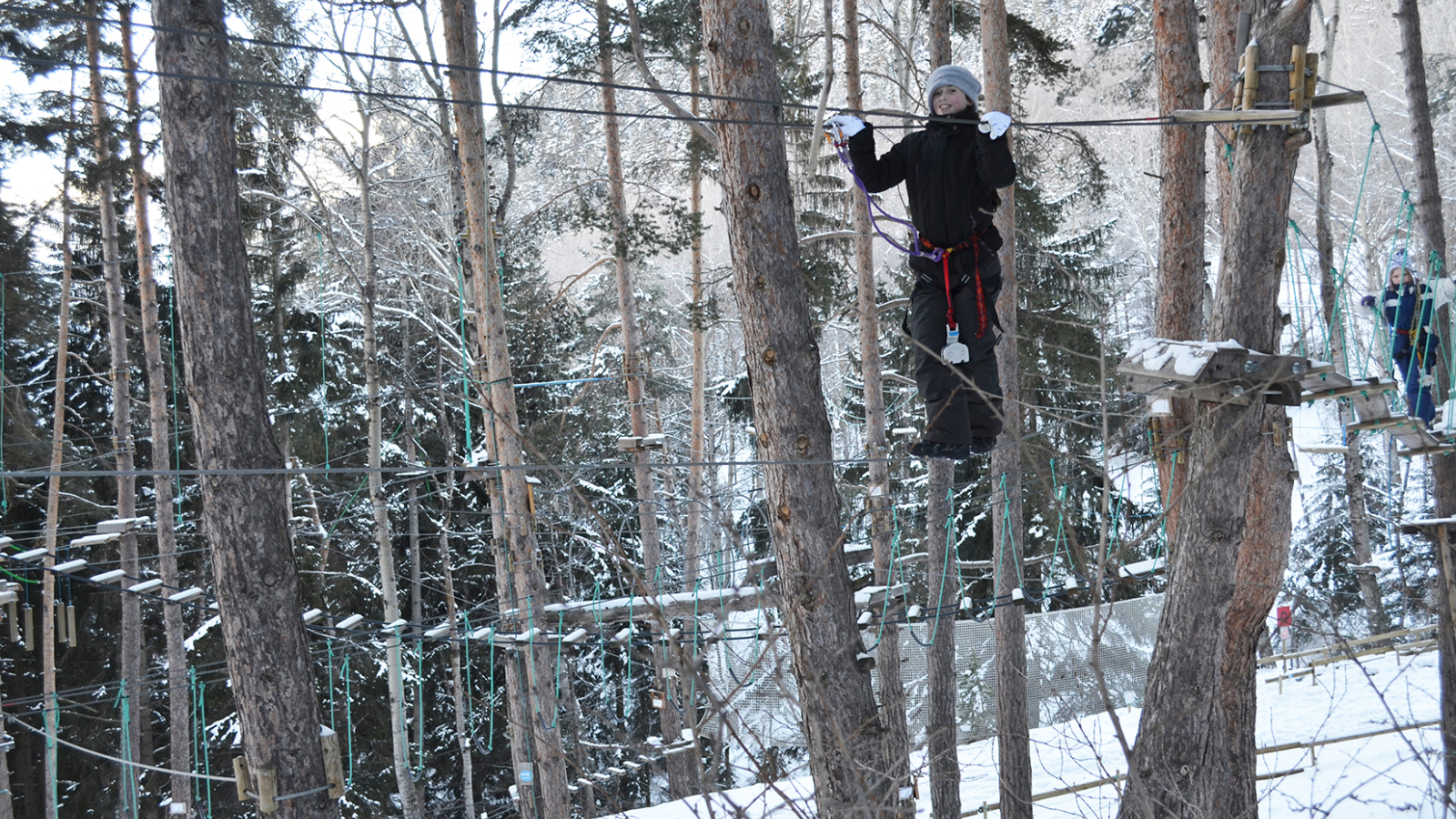 Parcours aventure du Diable Hiver