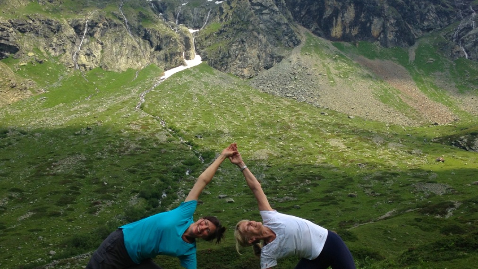 La nature est un joli terrain de jeu pour une séance de Yoga !