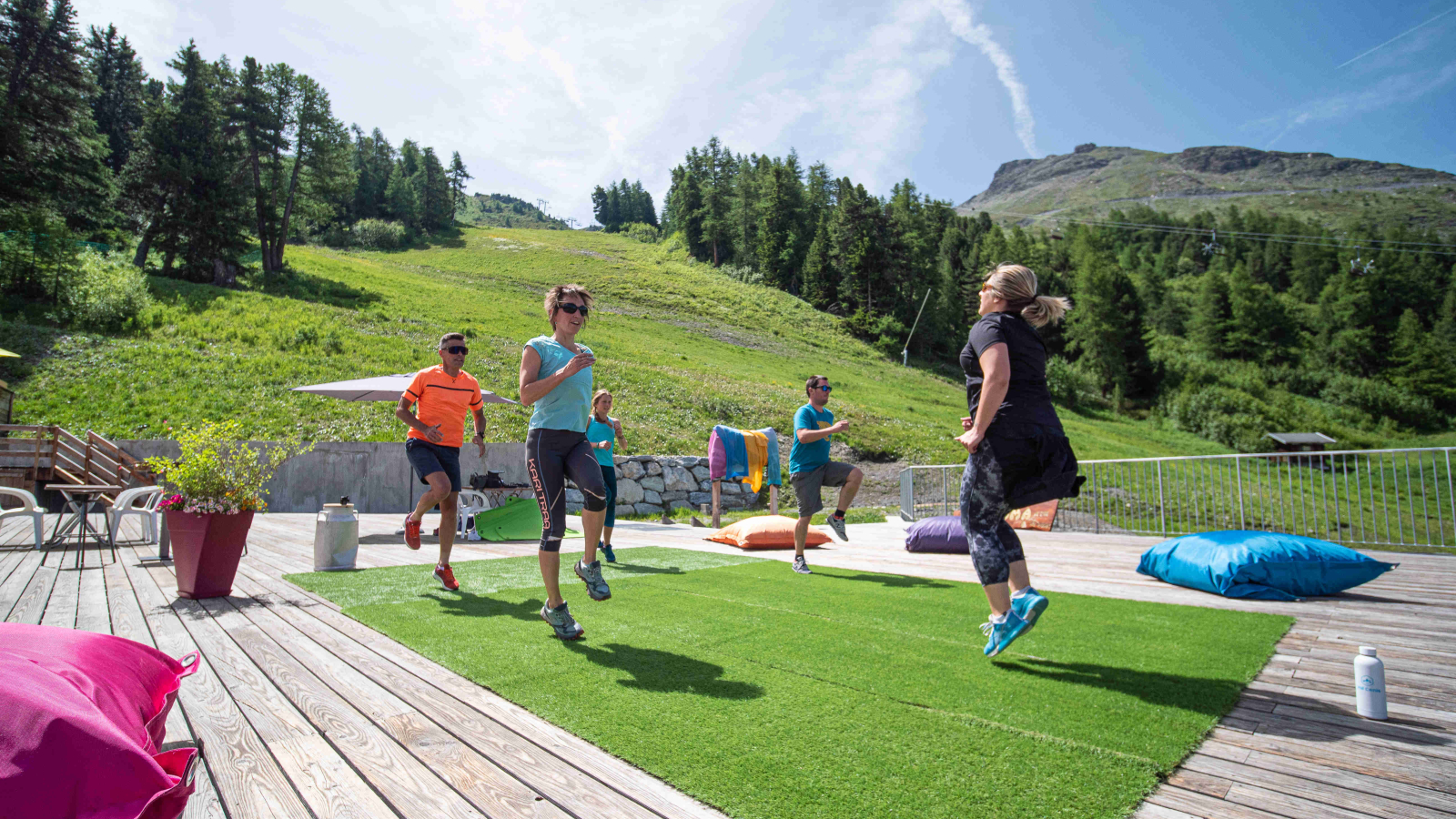 Alti'fit: fitnesslessen in Val Cenis