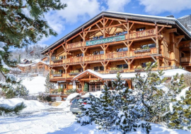 Façade du logement en hiver