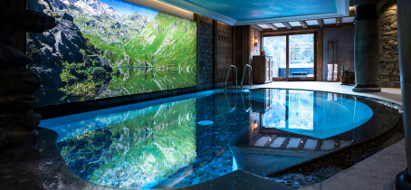 Piscine intérieure La Bouitte Saint Marcel