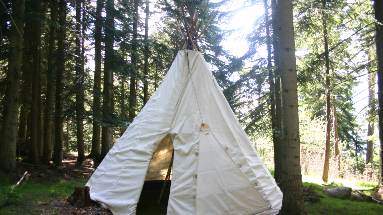 The Lavvu tipi at La Norma