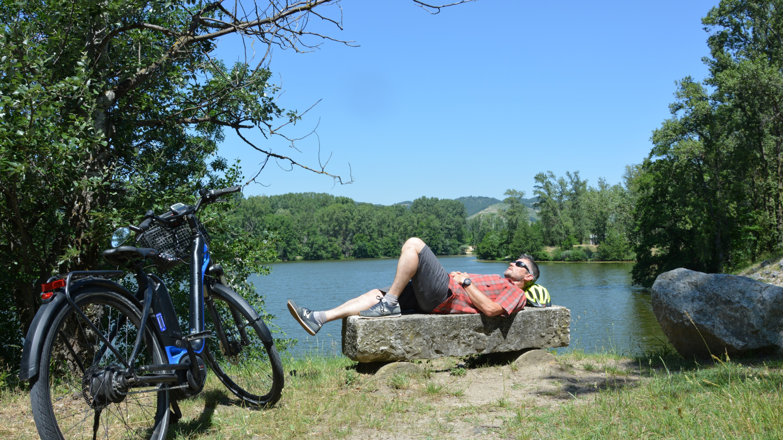 détente sur les bords du Rhône