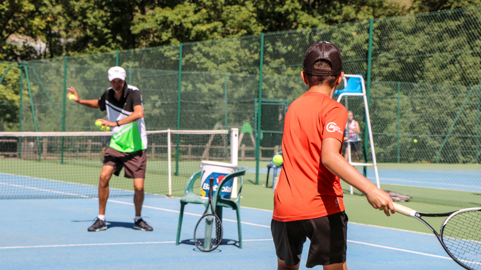 Cours de tennis à Saint Sorlin d'Arves