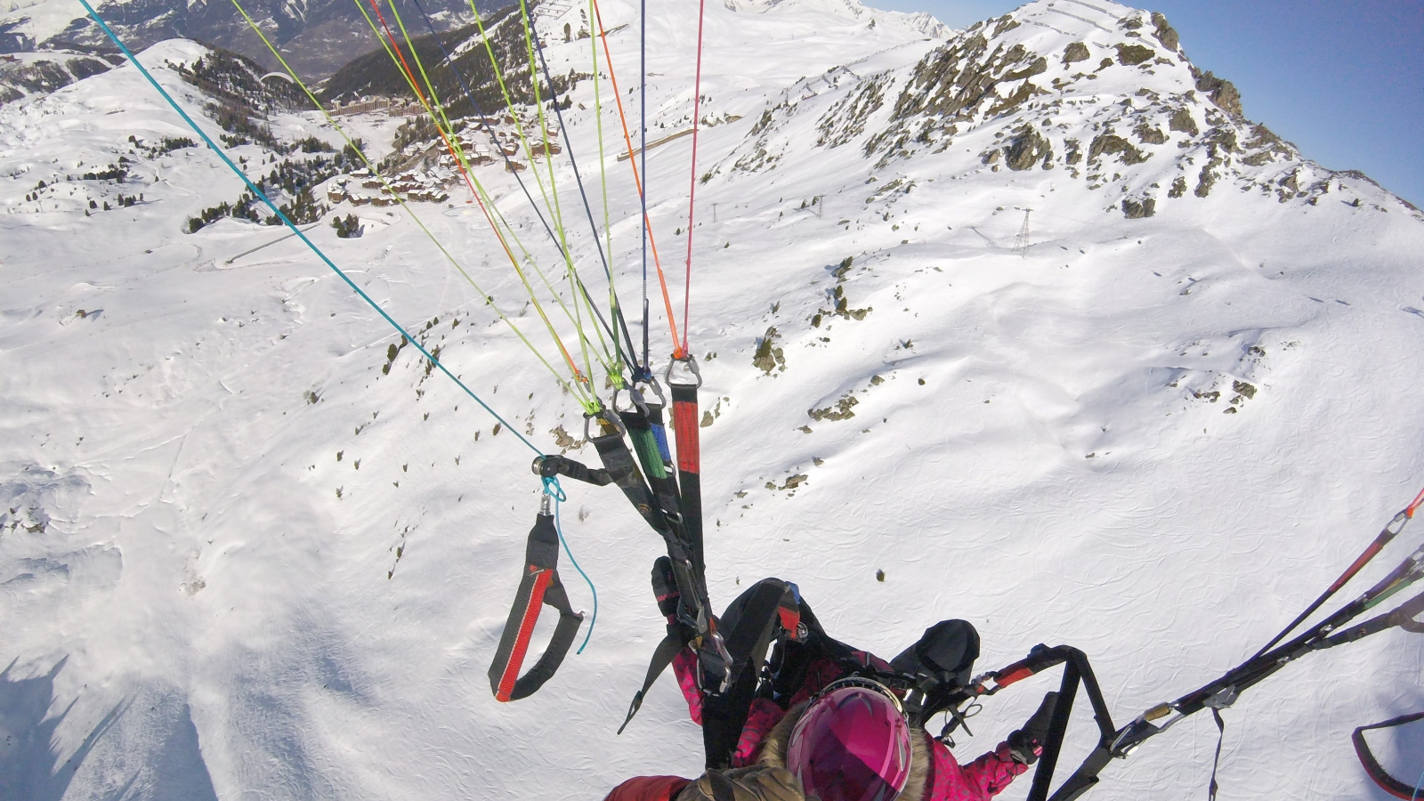 AU DESSUS DES PISTES