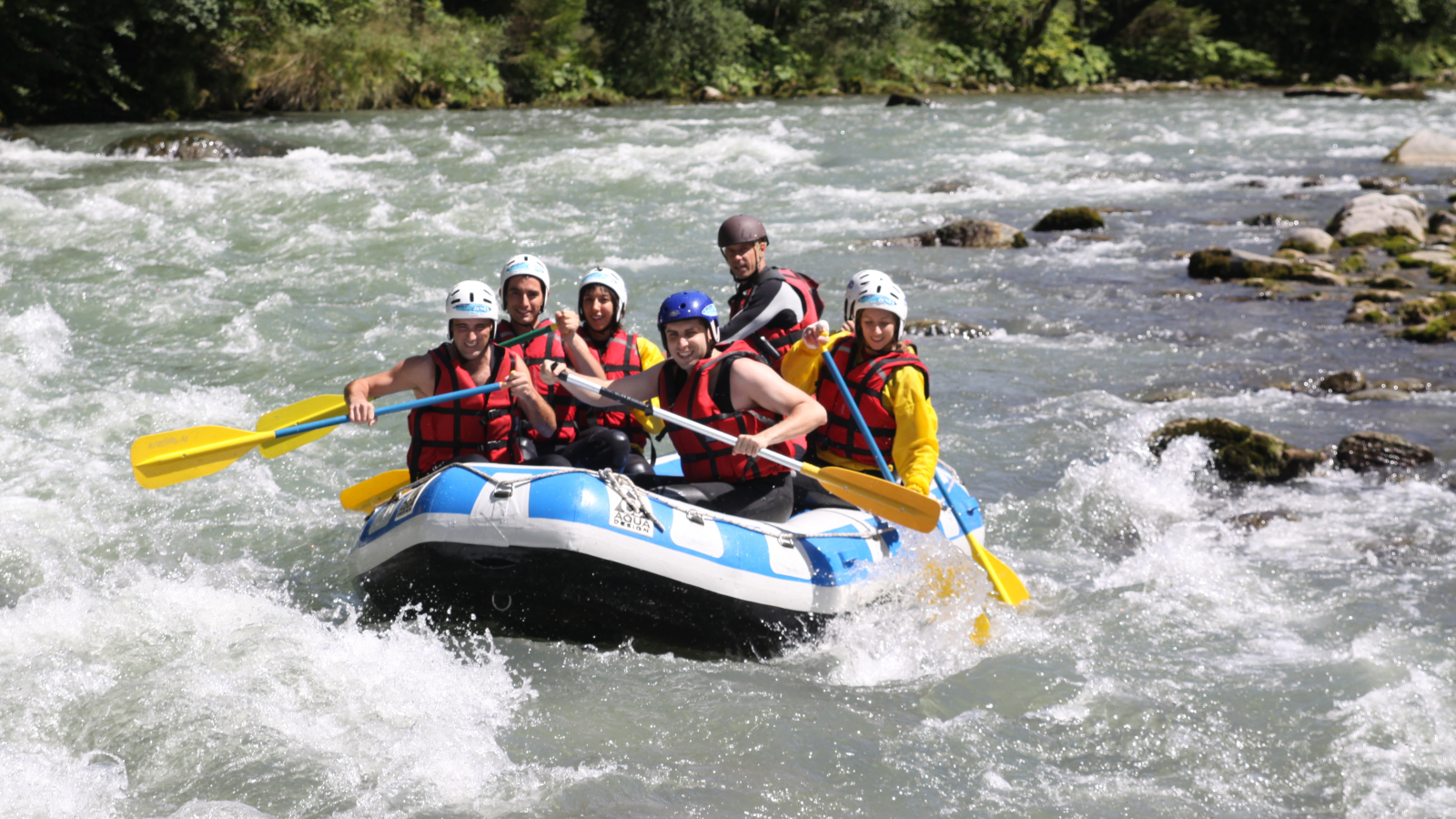 Rafting avec Eaux Zones et VTT