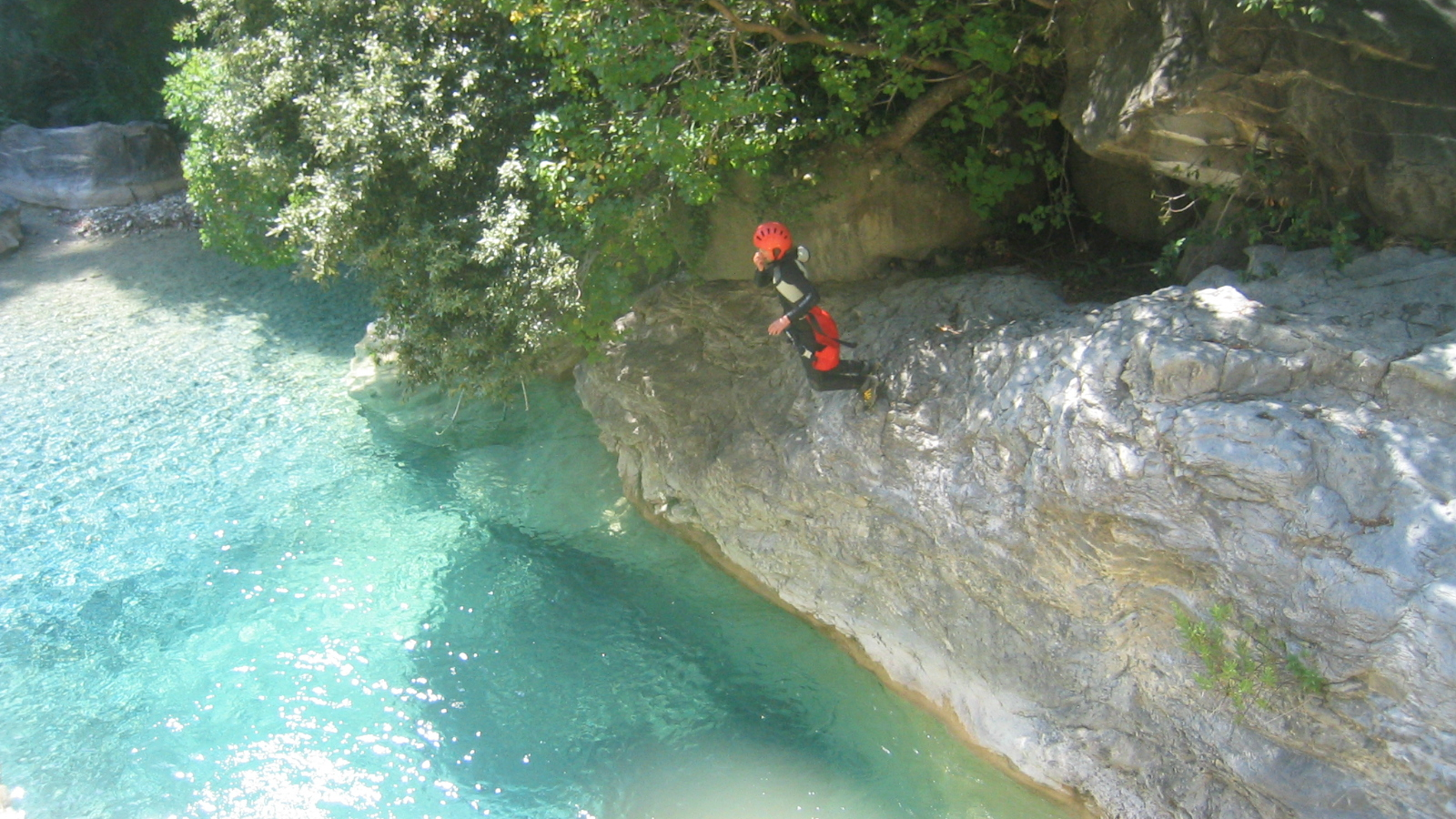 saut canyoning