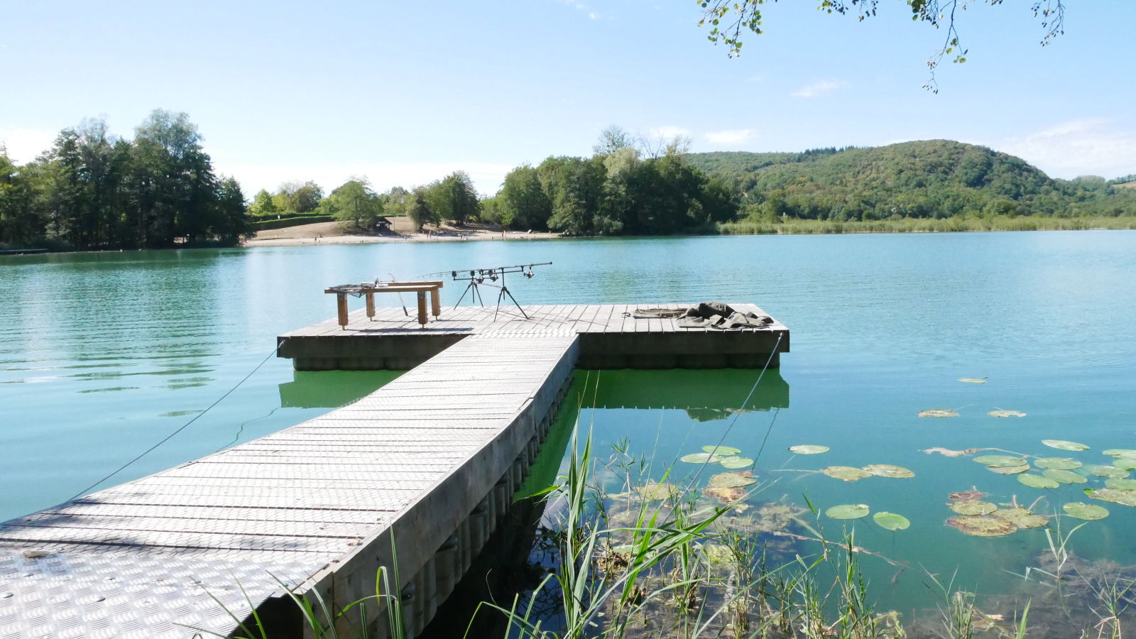 Ponton de pêche et d'observation