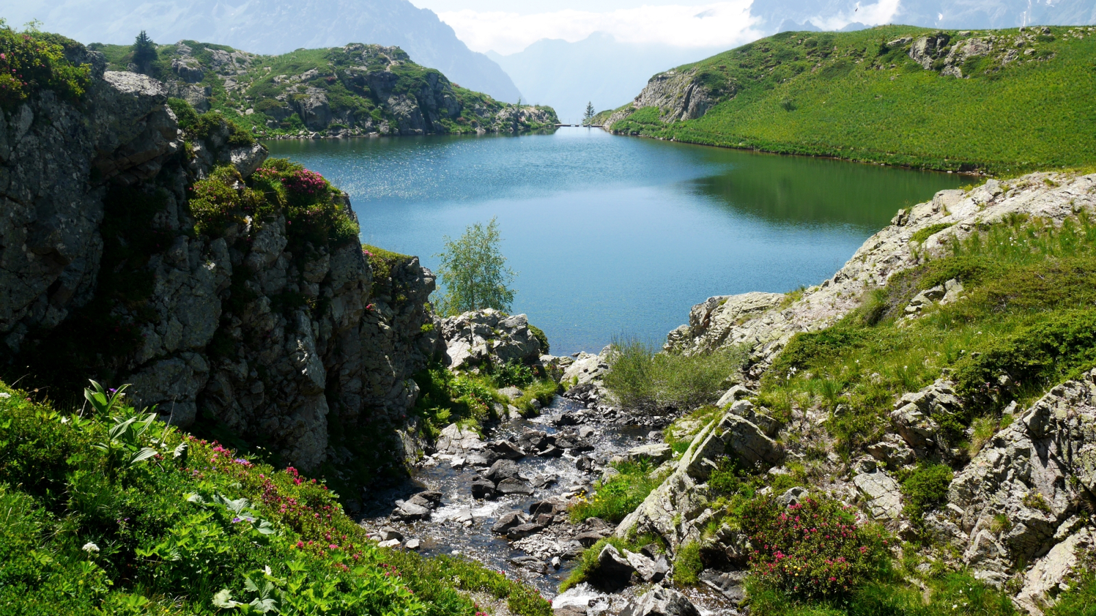 Vue sur le Lac Noir