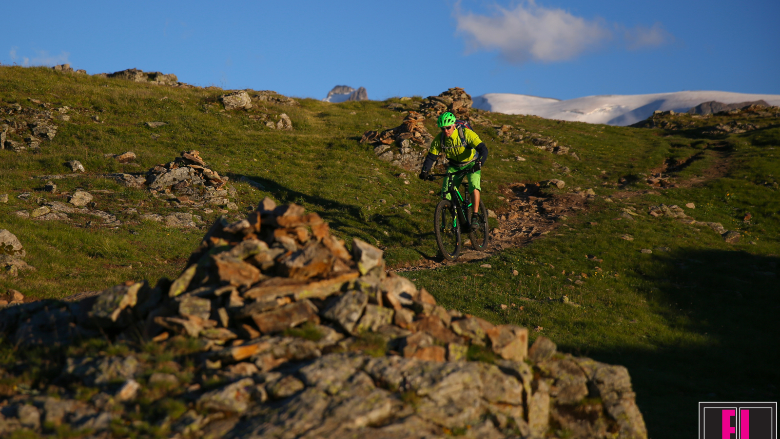 Vtt Enduro avec Elpro