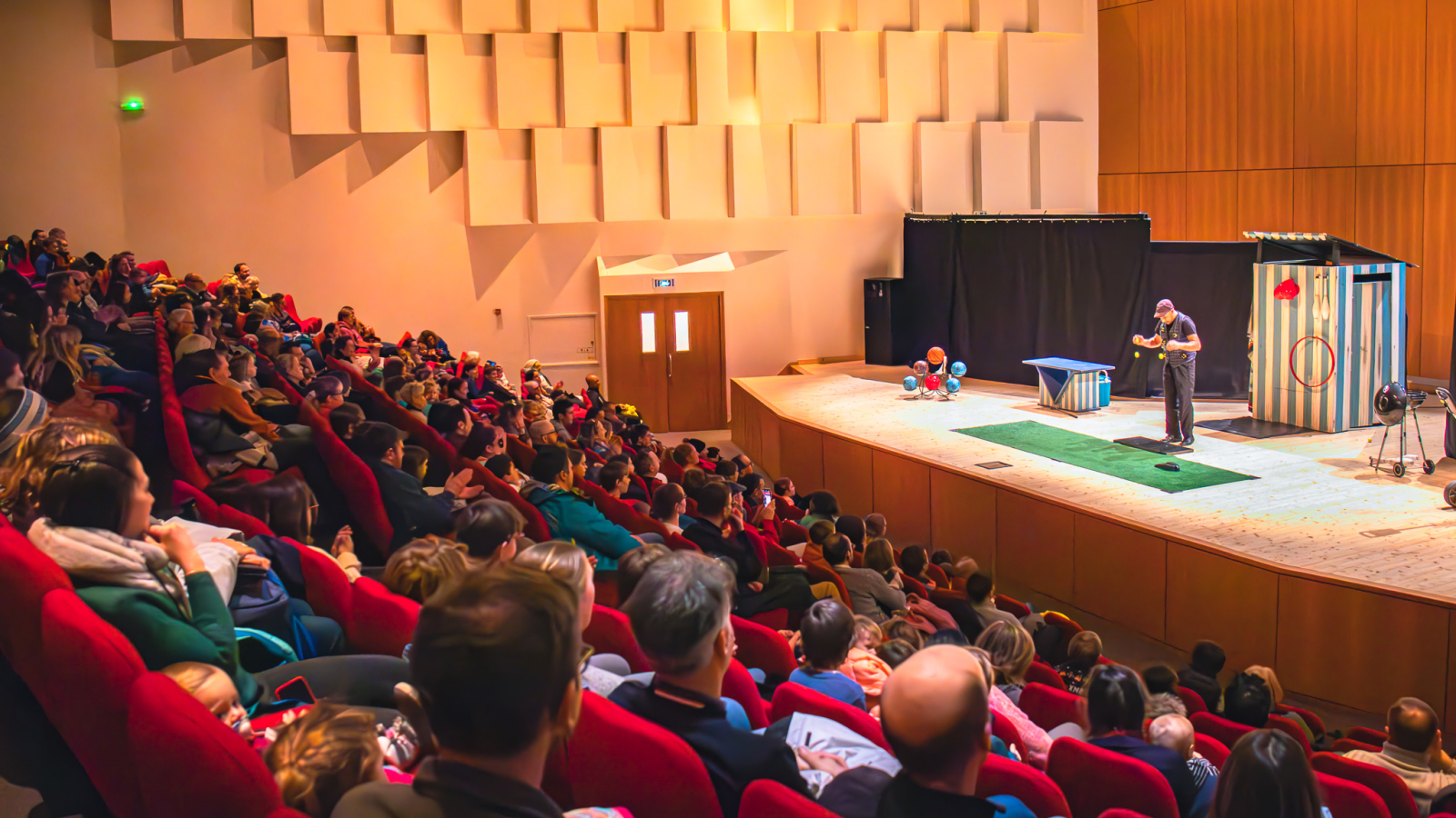 Spectacle à l'auditorium