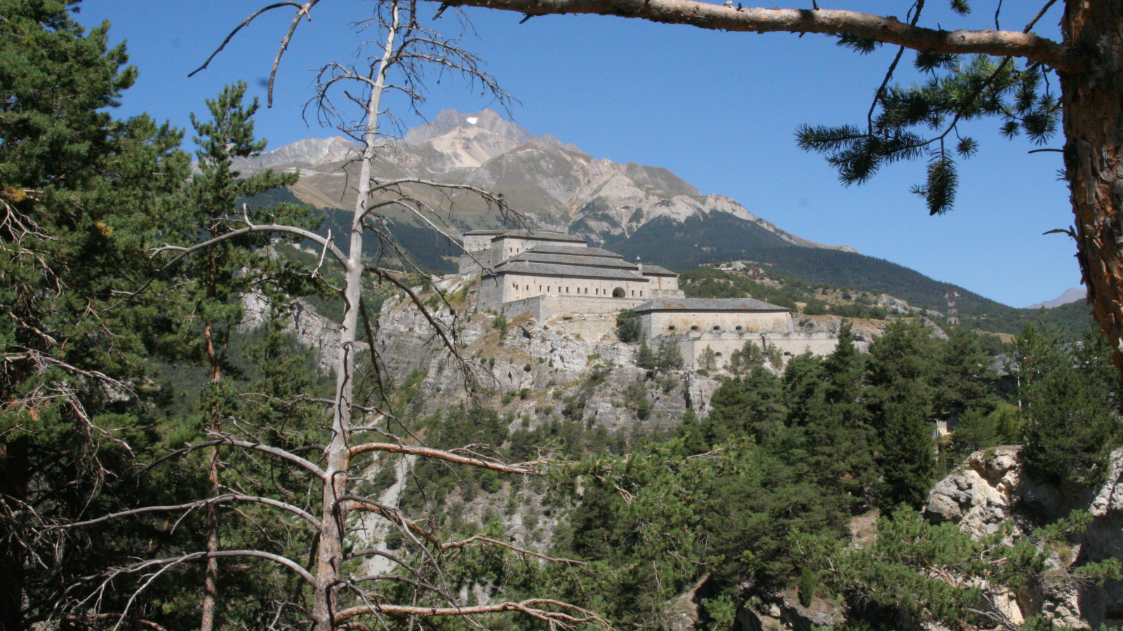 Vue générale du Fort Victor Emmanuel