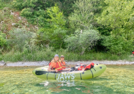 Aventure en famille en rando packraft sur le lac du Bourget_Saint-Pierre-de-Curtille