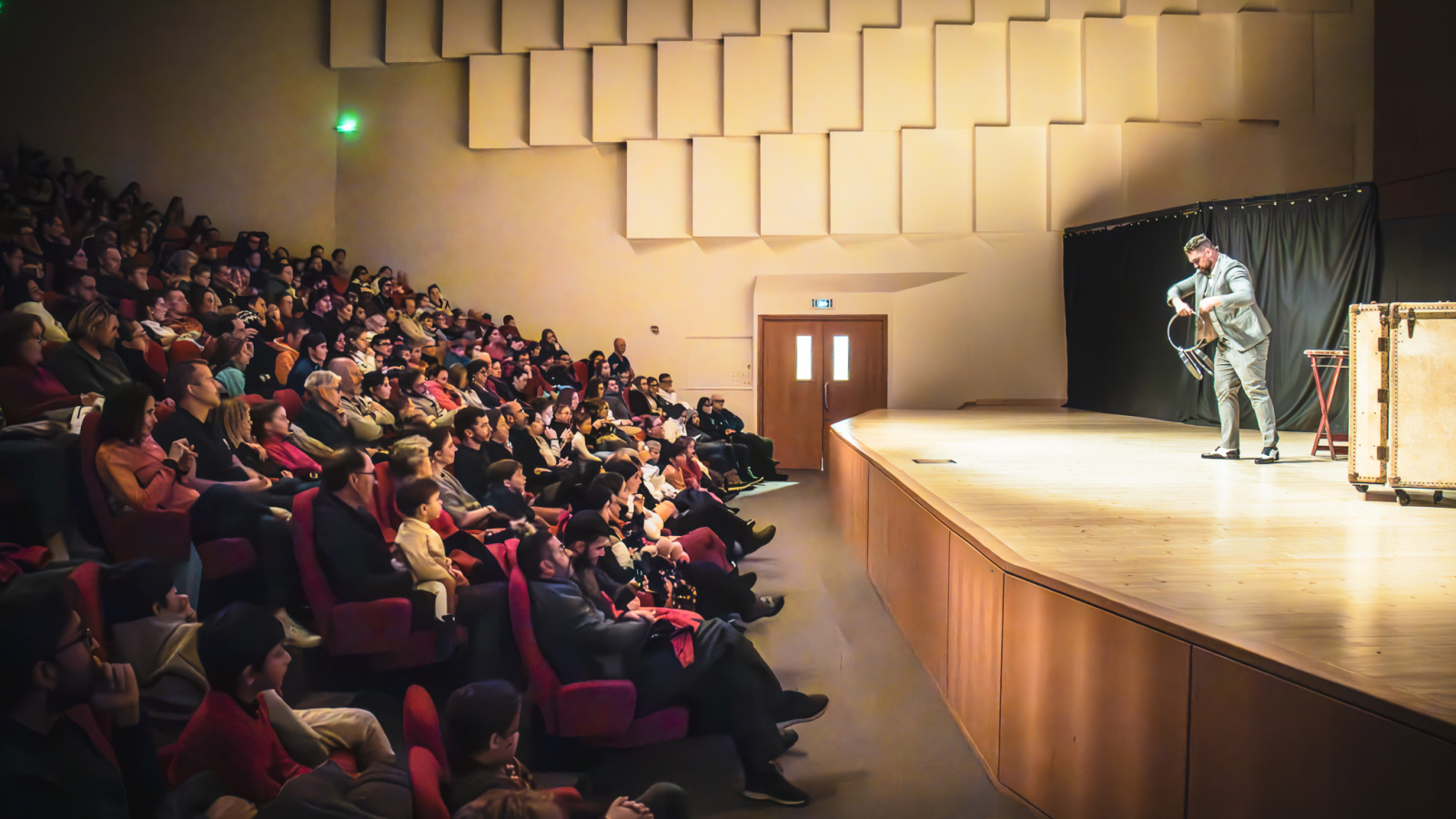 Spectacle à l'auditorium