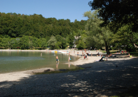 Lac de Laffrey-Plage nord