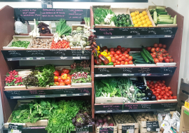 Fruit and vegetable stall