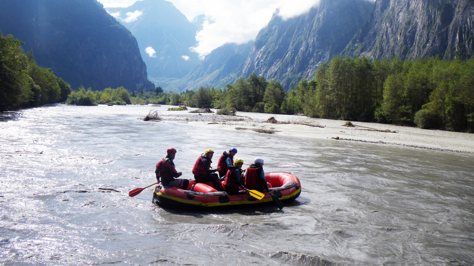 intégral rafting à Venosc