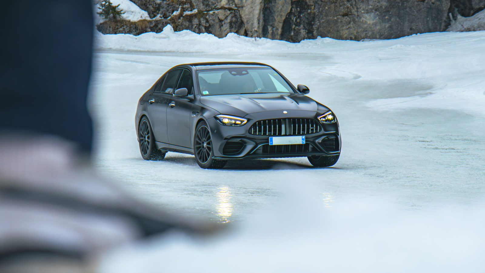 Baptême de conduite sur glace