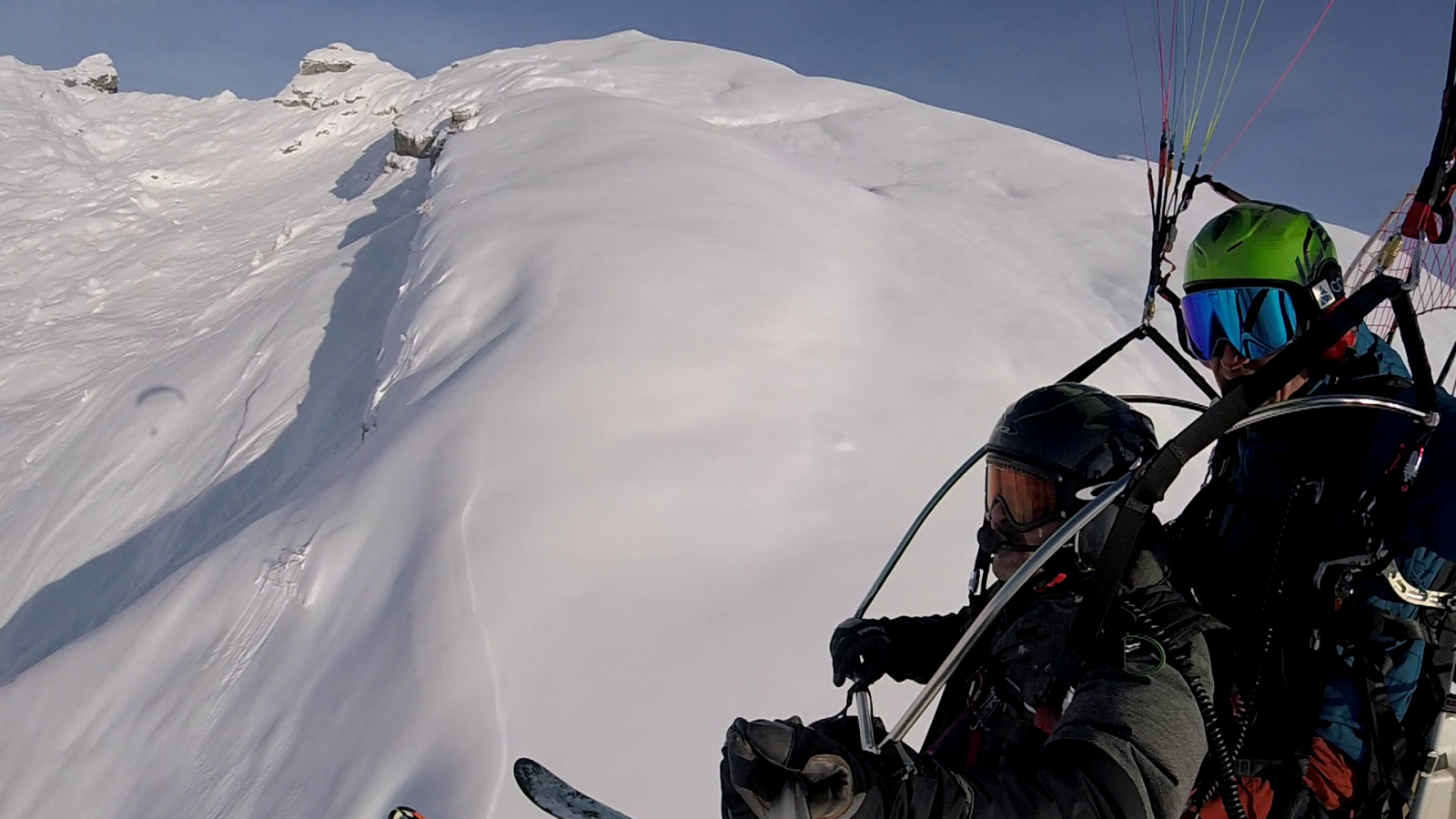 Baptême de l'air en paramoteur