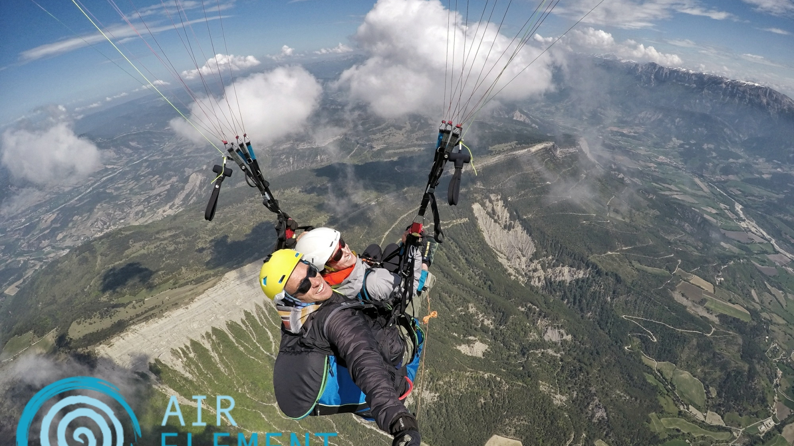 Vol en parapente avec Air Element