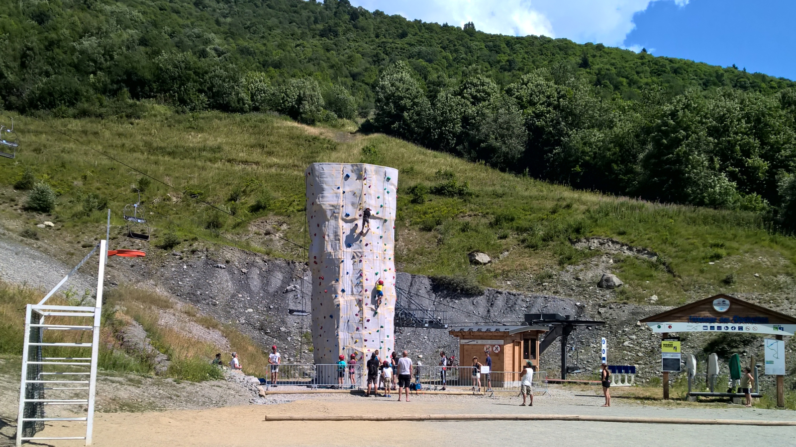 Mur escalade Saint François Longchamp