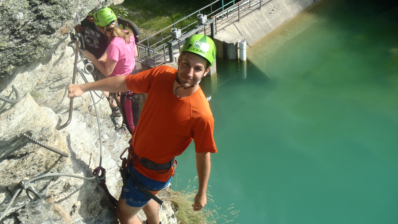 Via ferrata avec Denis