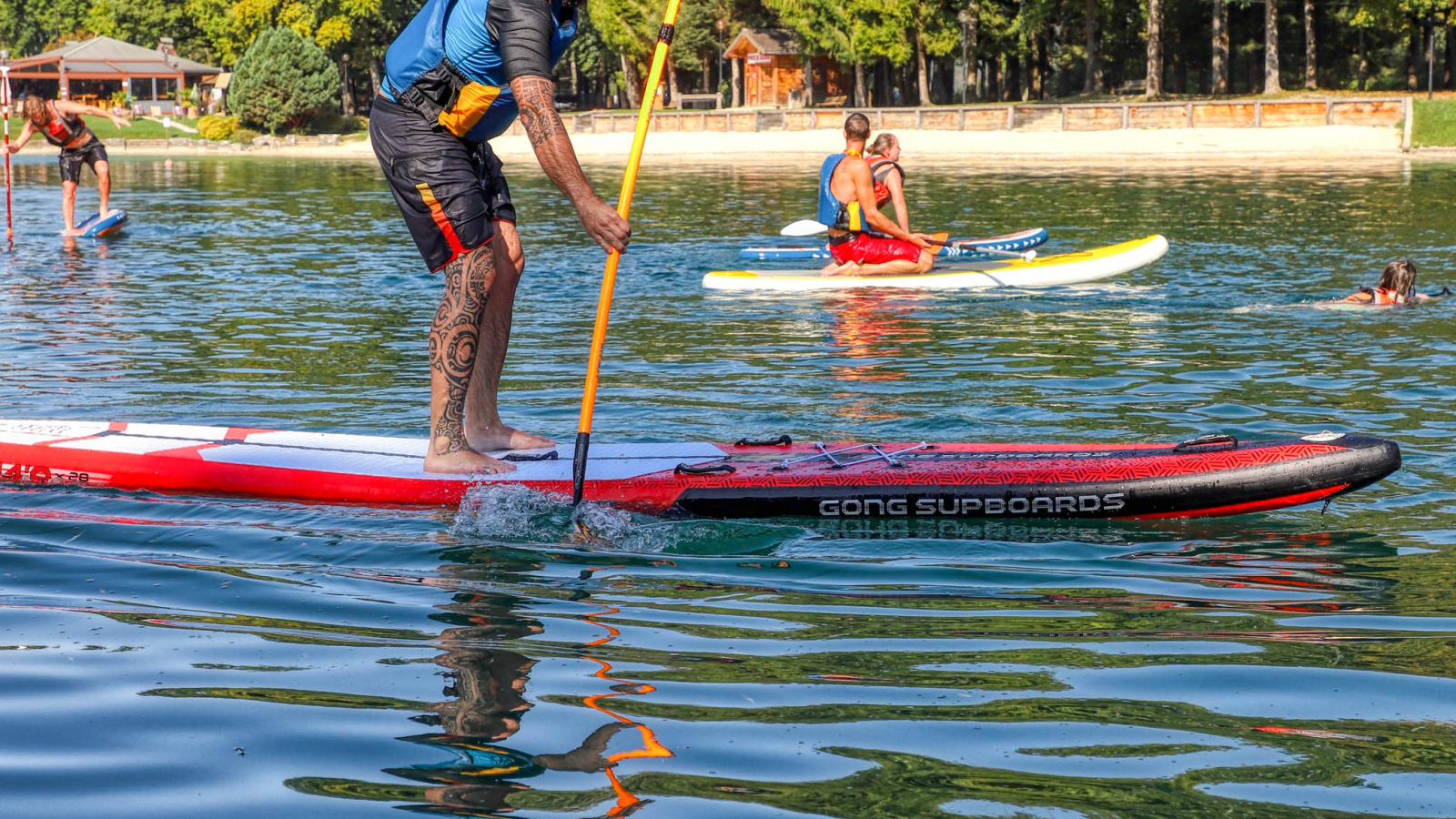 Initiation au Paddle sur le Lac Bleu