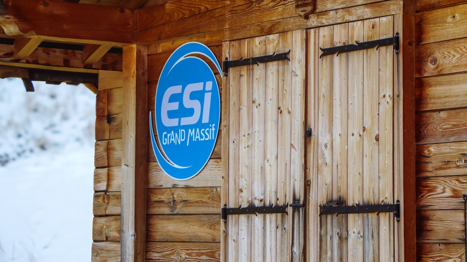 Chalet d'accueil sur les pistes à Flaine Forêt