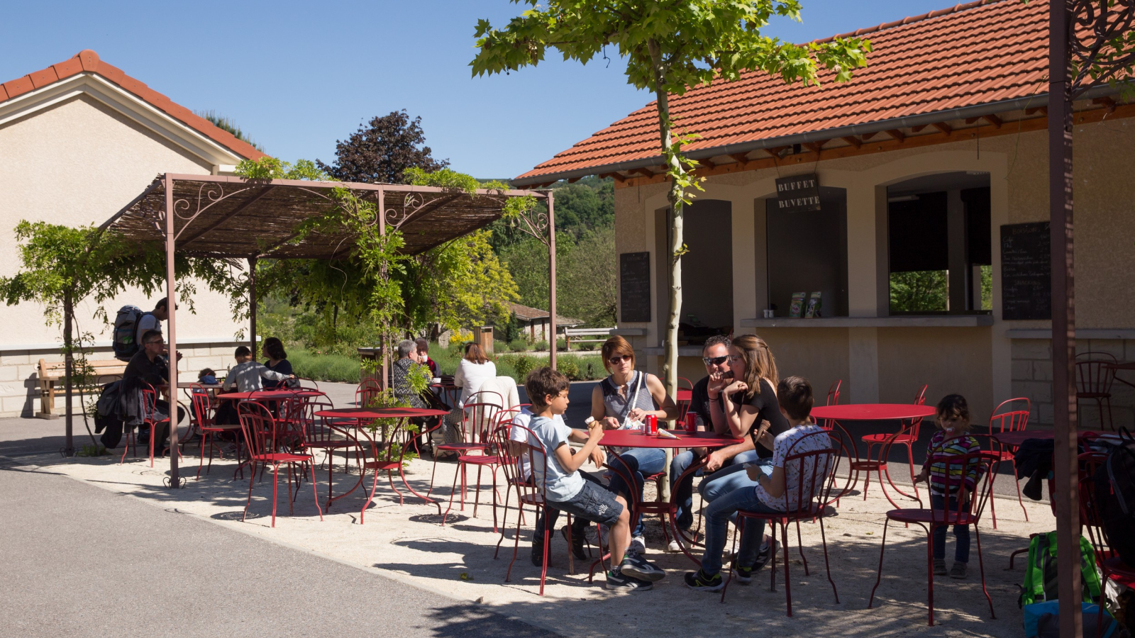 Au Viv'Arrêt_snack du Train de l'Ardèche