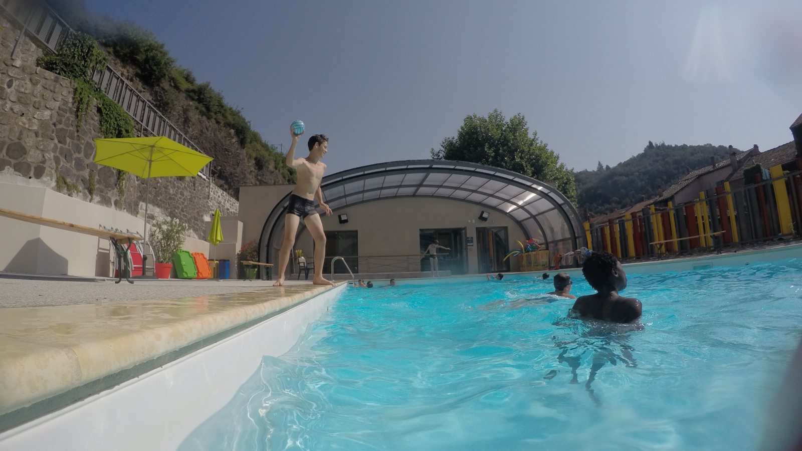 Pont de Labeaume - Piscine du centre de loisirs 2
