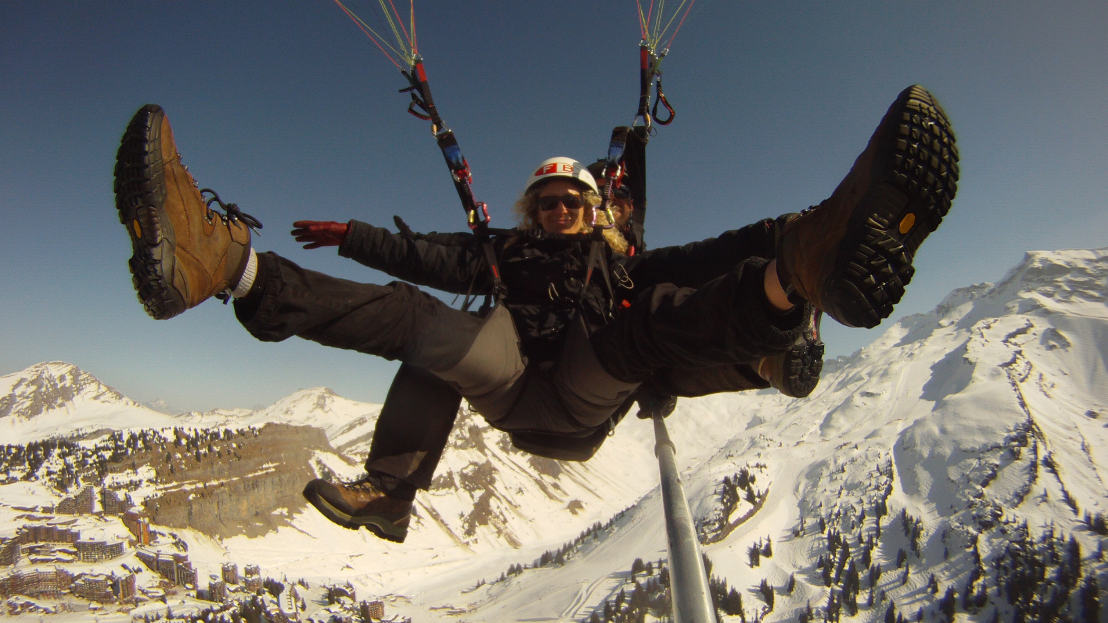 Parapente en hiver avec Airéole