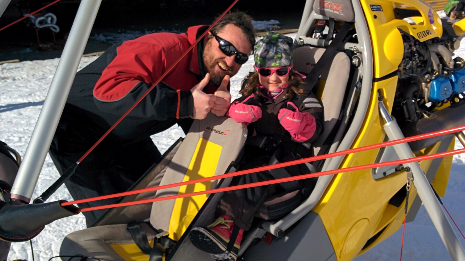 Flight over the Haute Maurienne Vanoise with Maurienne ULM