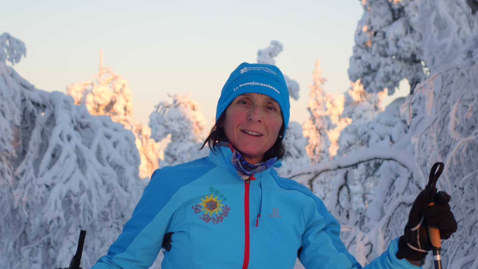 Sophie Ferry, monitrice de ski nordique