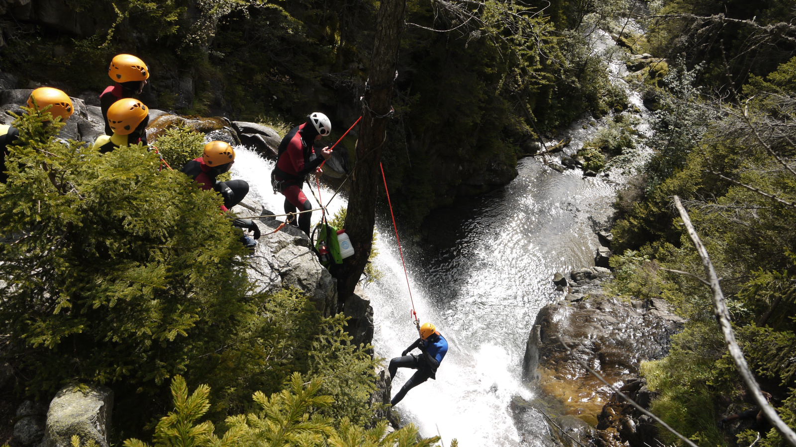 Canyoning - Cie des Guides Chamonix