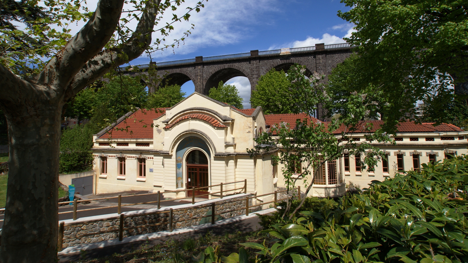 Pavillon Saint-Mart à Royat. Patrtimoine thermal