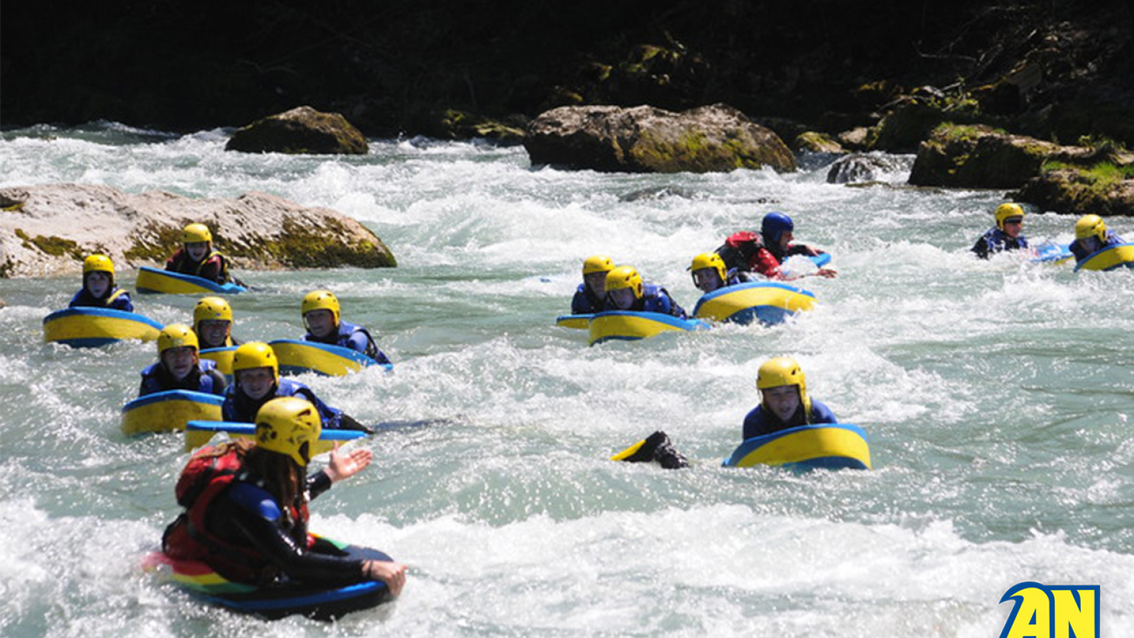 Hydrospeed sur la Haute-Isere