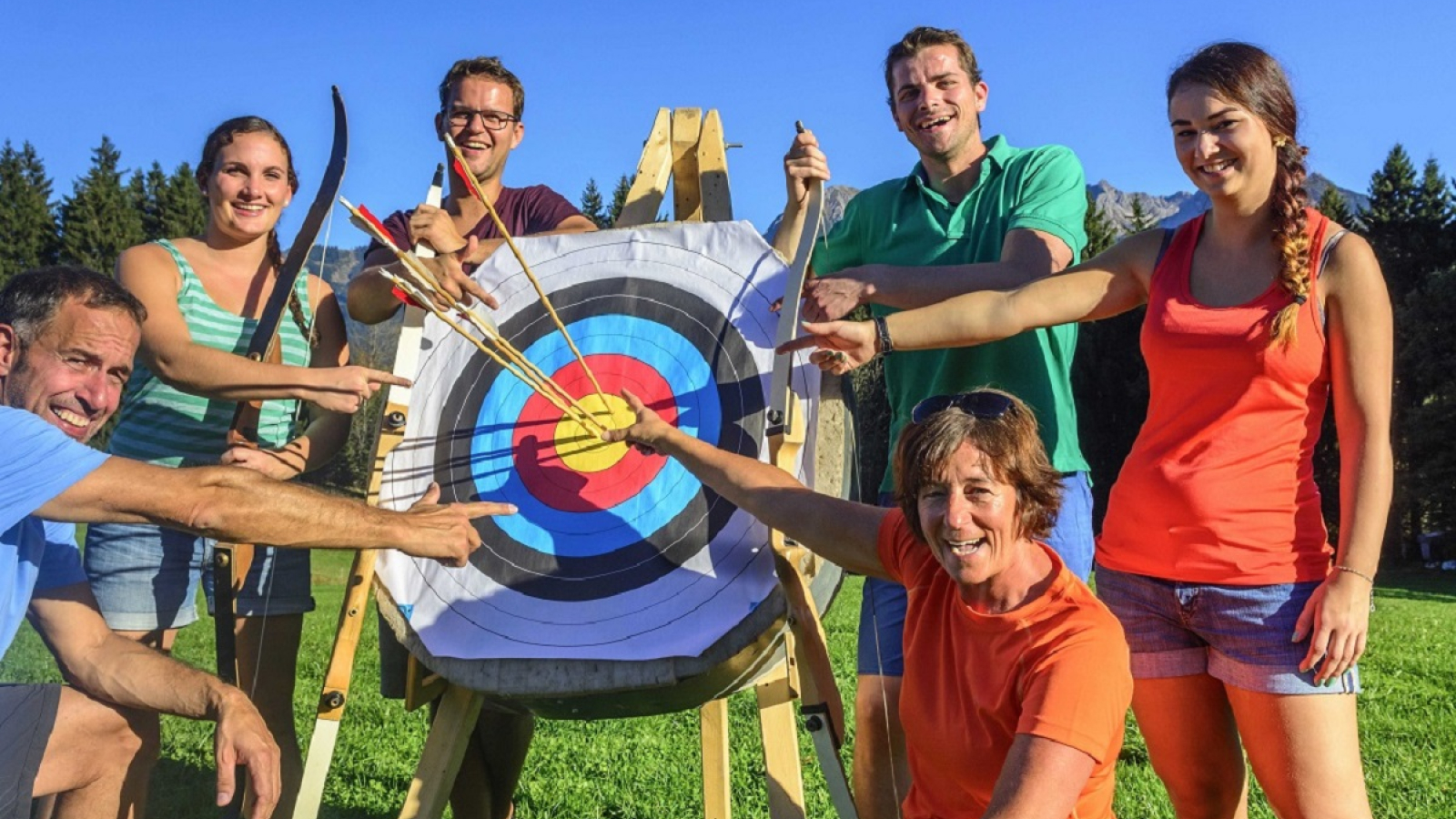 Activité tir à l'arc à Abondance