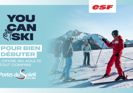 Offre spéciale pour adultes débutants en ski