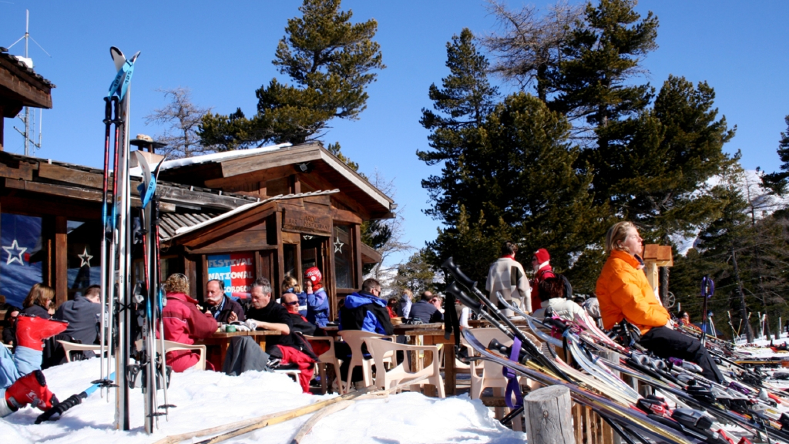 Mountain restaurant Rock'Fuge in Val Cenis-Termignon