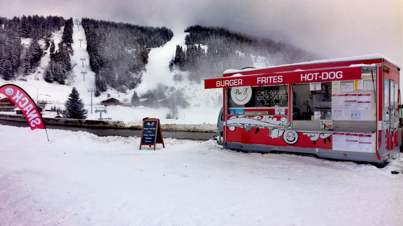 Food truck aux Saisies