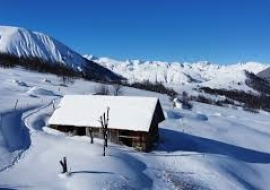 Chalet Sur la Brouë sous la neige