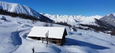 Chalet Sur la Brouë sous la neige